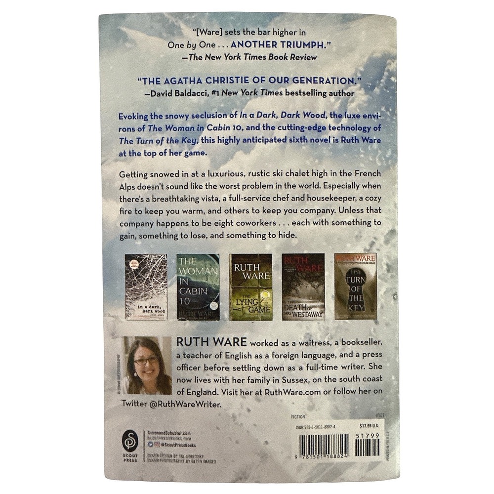 Ruth Ware Paperback Book Lot - Picture 4 of 4